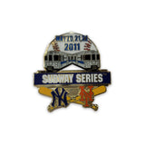 2011 Subway Series Yankees vs Mets Metal Pin