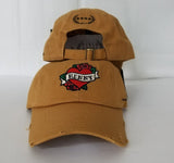 Henny By Field Grade Wheat Distressed DAD Hat Snapback Strapback CAP