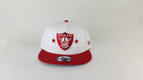 Exclusive New Era White / Red Oakland Raiders 9Fifty Stars Snapback hat