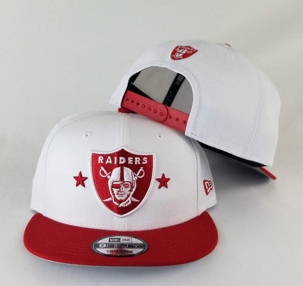 Exclusive New Era White / Red Oakland Raiders... – Exclusive Fitted Inc.