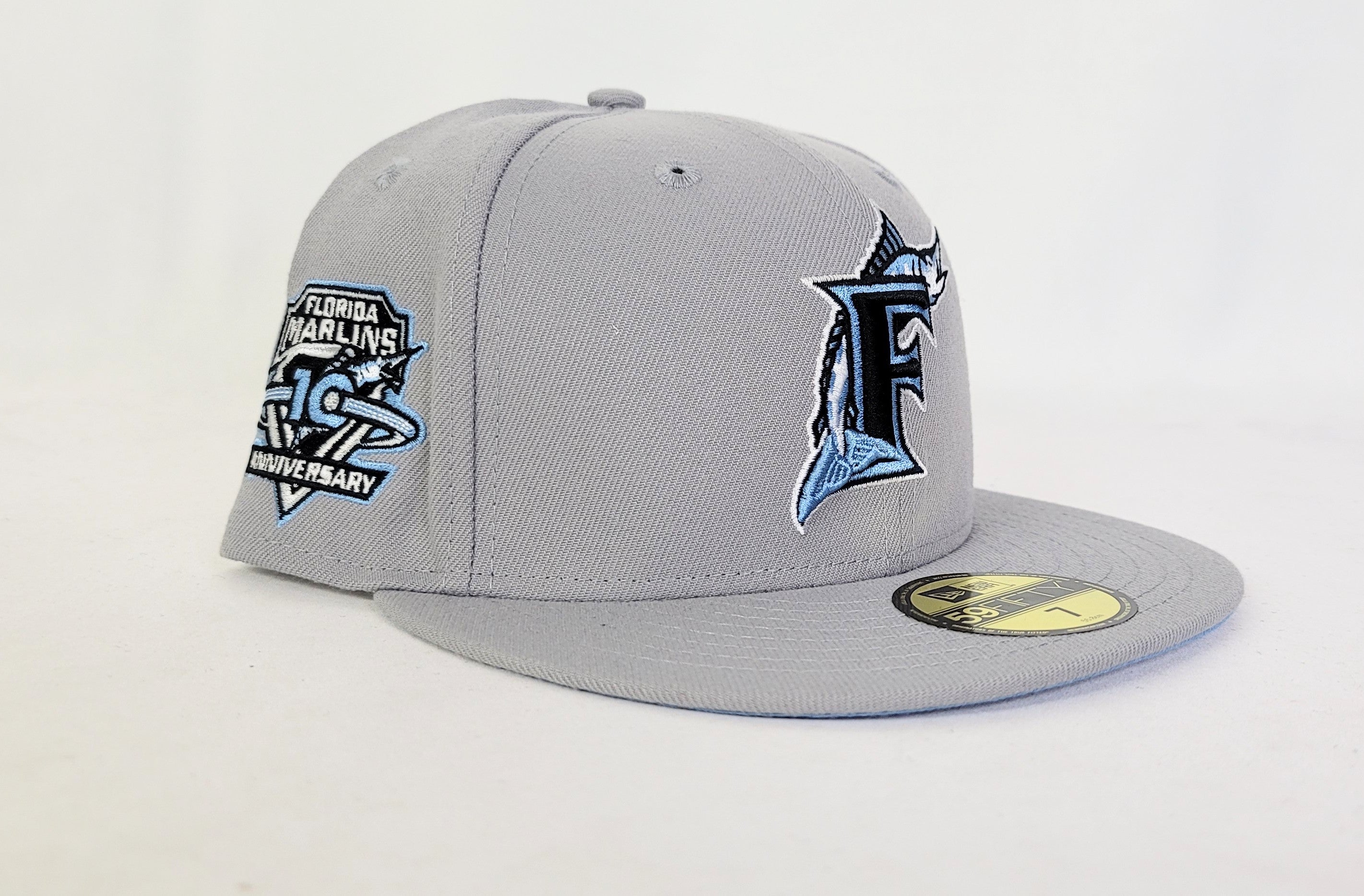New Era Florida Marlins Capsule Ice Cube 10th Anniversary 59Fifty Fitted Hat  Black/Grey Men's - FW22 - US