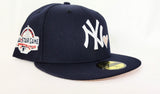 Navy Blue Heart New York Yankees Mango Bottom 2018 All Star Game New Era 59Fifty Fitted