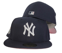 【最安】WAIPER NEW ERA NY CAP 7 1/2 NAVY NWT 7 Navy New York Yankees 1999 World Series 59fifty New