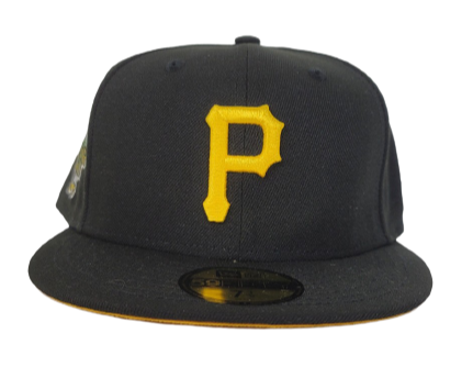 Black Pittsburgh Pirates Yellow Bottom 2006 All Star Game New Era 59Fifty Fitted