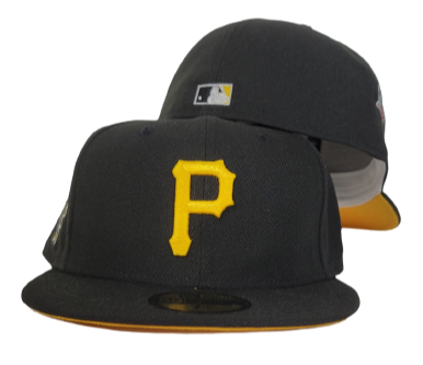 Black Pittsburgh Pirates Yellow Bottom 2006 All Star Game New Era 59Fifty Fitted