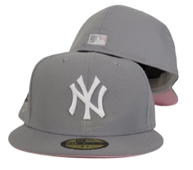 Yankees 99 WS 59FIFTY New Era Red Fitted Hat Grey Bottom – USA CAP KING