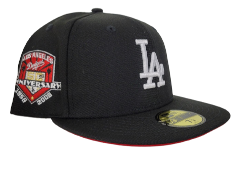 Antigua LA Dodgers P/O Black w/Red LA