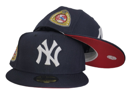 Navy Blue New York Yankees Red Bottom 1950 World Series New Era 59Fifty Fitted