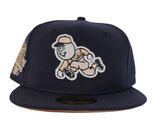 Navy Blue Cincinnati Reds Peach Bottom150th Anniversary side Patch New Era 59Fifty Fitted