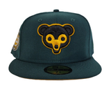 Dark Green Chicago Cubs Tan Bottom 1962 All Star Game New Era 59Fifty Fitted