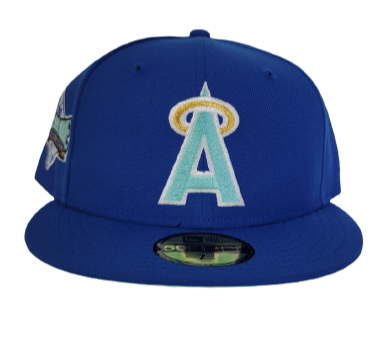 Maroon California Angels Gray Bottom 1989 All Star Game New Era 59FIFTY Fitted 71/8