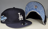 Navy Blue Los Angeles Dodgers Sky Blue Paisley Bottom 1988 World Series New Era 9Fifty Snapback