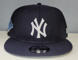 Navy New York Yankees Sky Blue Paisley Bottom 1996 World Series New Era 9Fifty Snapback