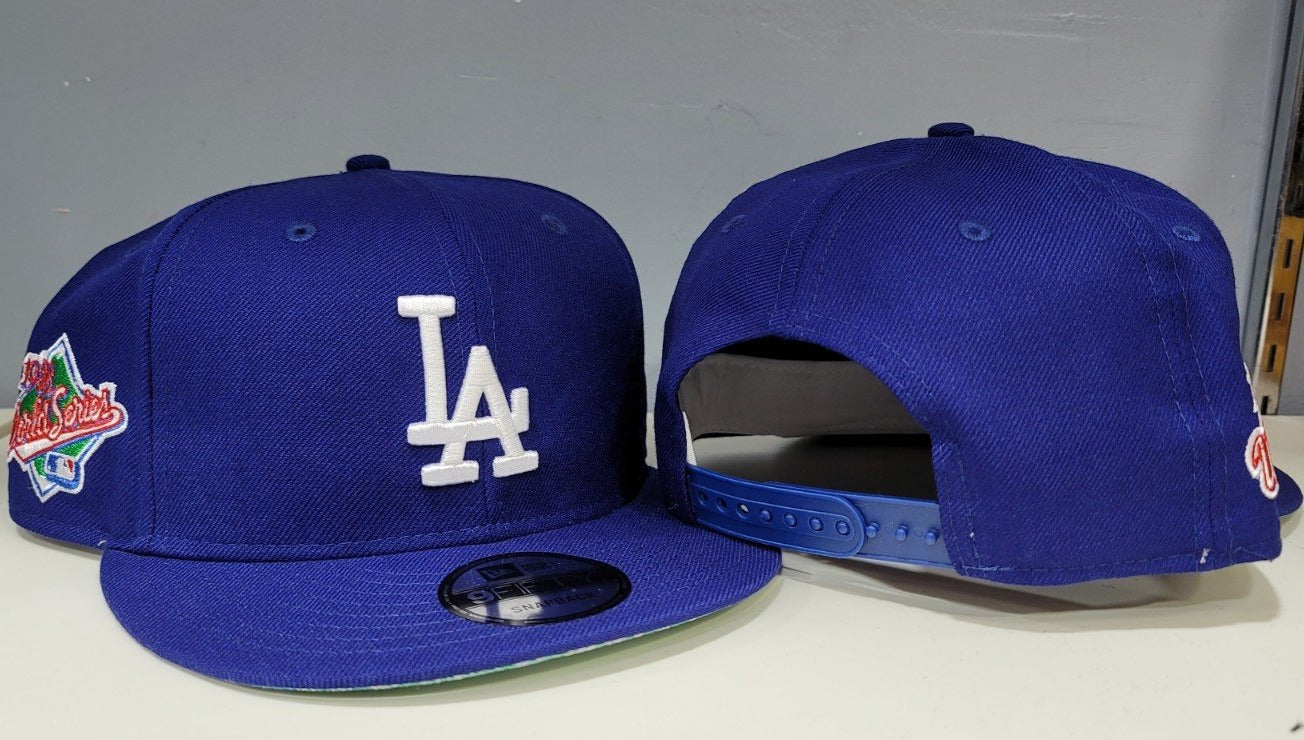 New Era Mlb World Series 1988 Patch Up 950 Snapback - la Dodgers