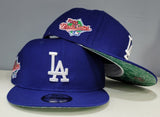 Product - Royal Blue Los Angeles Dodgers Paisley Bottom 1988 World Series New Era 9Fifty Snapback