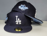Product - Navy Blue Los Angeles Sky Paisley Bottom 1988 World Series Side Patch New Era 59Fifty Fitted