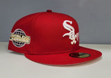 Red Chicago White Sox Heart Pink Bottom 2005 World Series Side patch New Era 59Fifty Fitted