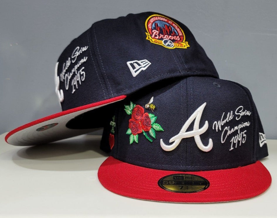2023 NEWERA New Atlanta Braves baseball cap men's and women's adjustable  buckle embroidered cap R33 _ - AliExpress Mobile