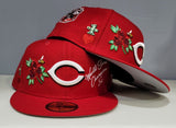 Product - Red Cincinnati Reds Logo impressions New Era 59FIFTY Fitted