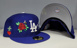 Royal Blue Los Angeles Dodgers Logo impressions New Era 59FIFTY Fitted