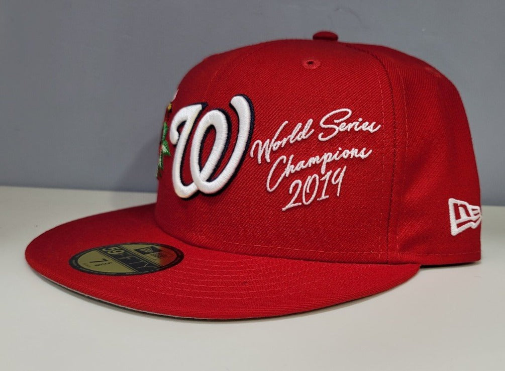 Washington Nationals Acperf Emea 59Fifty Red Fitted - New Era cap