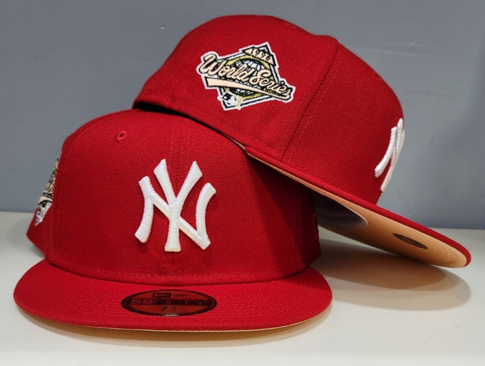 New Era New York Yankees World Series 1996 59Fifty Fitted Hat Navy/Red  Edition Men's - SS21 - US