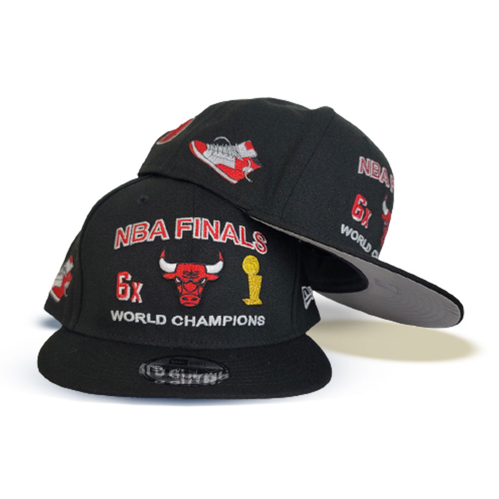 Chicago Bulls 6X World Champions NBA 9Fifty Snapback Hat
