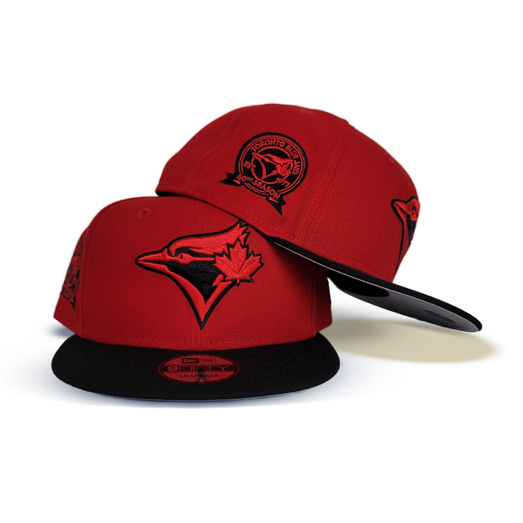 Toronto Blue Jays New Era Red Black 9Fifty Snapback – Exclusive