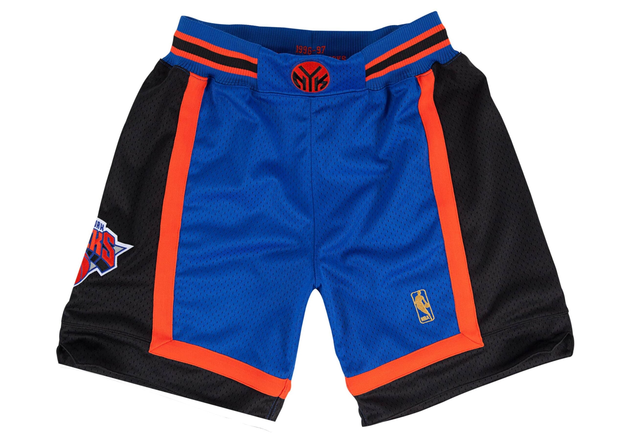 Mitchell & Ness 75th Anniversary New York Knicks Basketball Shorts Mens  Size L