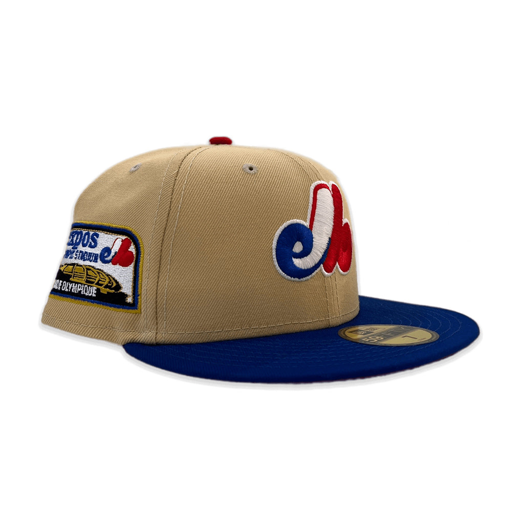Vegas Gold Montreal Expos Royal Blue Visor Red Bottom Olympic