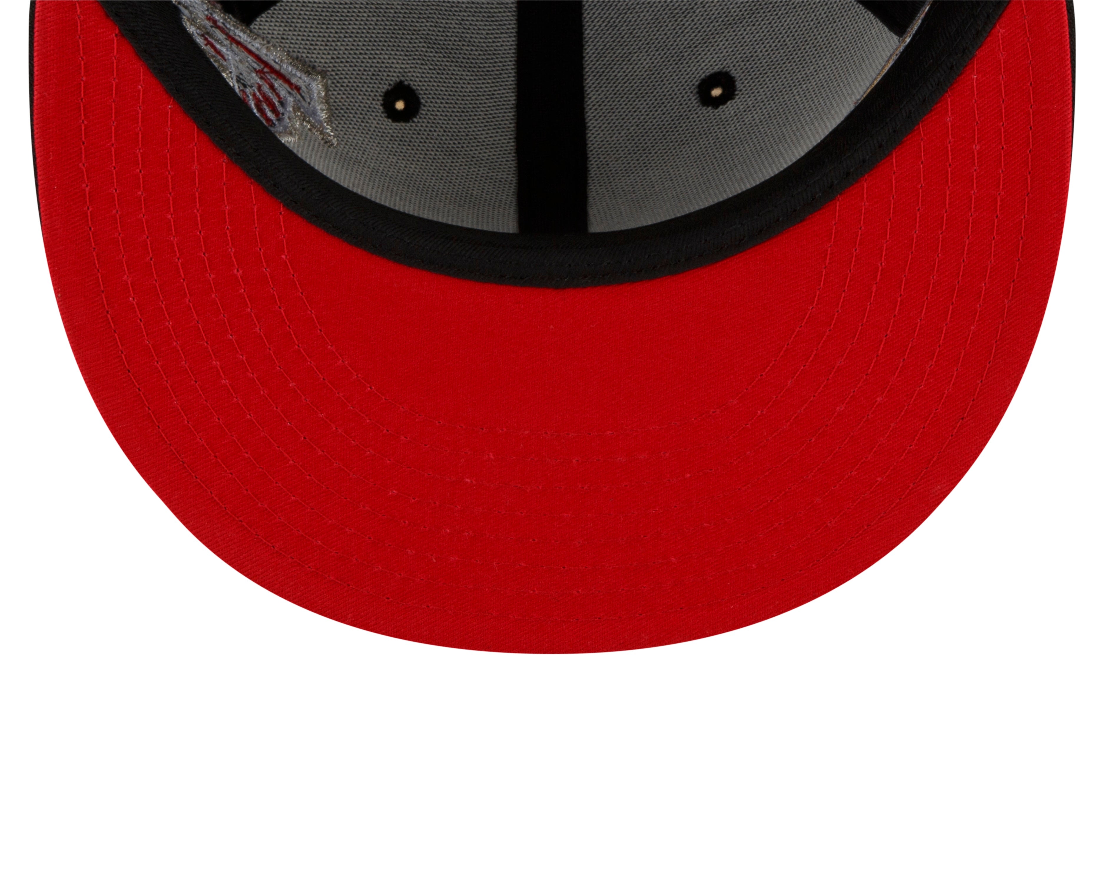 New Era x Just Don Los Angeles Angels Fitted Cap: Red