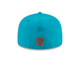Miami Dolphins Gray Bottom New Era X Just Don New Era 59FIFTY Fitted Hat