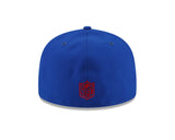 Royal Blue New York Giants Gray Bottom New Era X Just Don New Era 59FIFTY Fitted Hat
