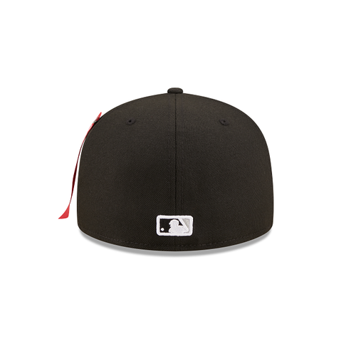Black Alpha Industries X Chicago White Sox Dark Green Bottom New Era 59Fifty Fitted