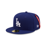 Royal Blue Alpha Industries X Los Angeles Dodgers Dark Green Bottom New Era 59Fifty Fitted