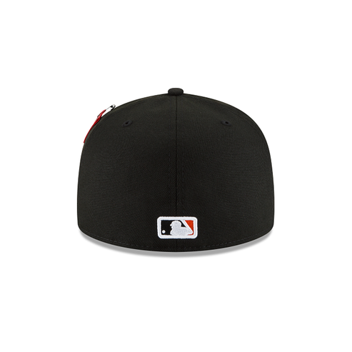Black Alpha Industries X San Francisco Giants Dark Green Bottom New Era 59Fifty Fitted