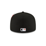 Black Alpha Industries X San Francisco Giants Dark Green Bottom New Era 59Fifty Fitted