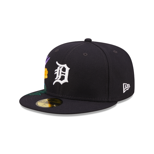 New Era Detroit Tigers Black White Logo Snapback Cap 9fifty Limited Edition