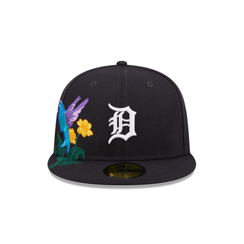 Detroit Tigers New Era Road Authentic Collection On-Field Logo 59FIFTY - Fitted Hat Navy