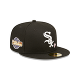 Black Chicago White Sox Team Heart Gray Bottom 2005 World Series New Era 59Fifty Fitted