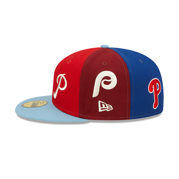 Philadelphia Phillies Green Bottom Logo Pinwheel New Era 59FIFTY Fitted 7 1/4