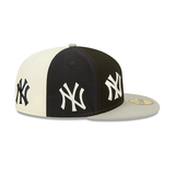 New York Yankees Green Bottom Logo Pinwheel New Era 59Fifty Fitted