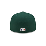 Green Oakland Athletics 9X World Series Champions Groovy Patch Blue Bottom 59FIFTY Fitted