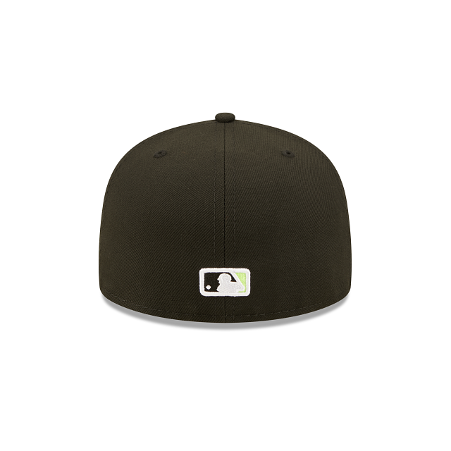 Black Atlanta Braves Neon Green Snakeskin Bottom 1995 World Series Sid Exclusive Fitted Inc