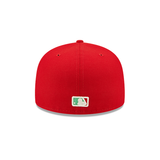 Red St. Louis Cardinals Green Citrus Pop Bottom 2006 World Series Side Patch New Era 59Fifty Fitted
