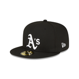 Black Oakland Athletics Gray Bottom 1989 World Series Side Patch New Era 59Fifty Fitted