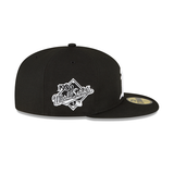 Black Oakland Athletics Gray Bottom 1989 World Series Side Patch New Era 59Fifty Fitted