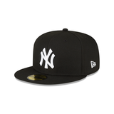 Black New York Yankees Gray Bottom 2000 Subway Series Side Patch New Era 59Fifty Fitted