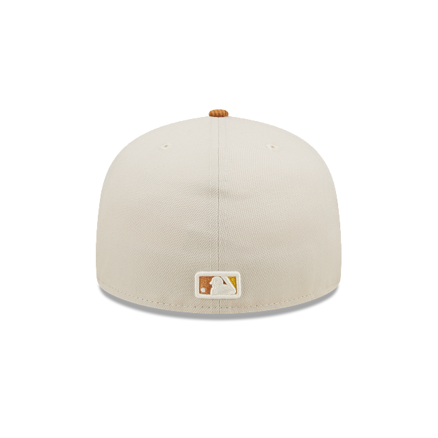 Tampa Bay Rays Toasted Peanut Two Tone Corduroy Brim Gray UV New Era 59FIFTY  Fitted Hat