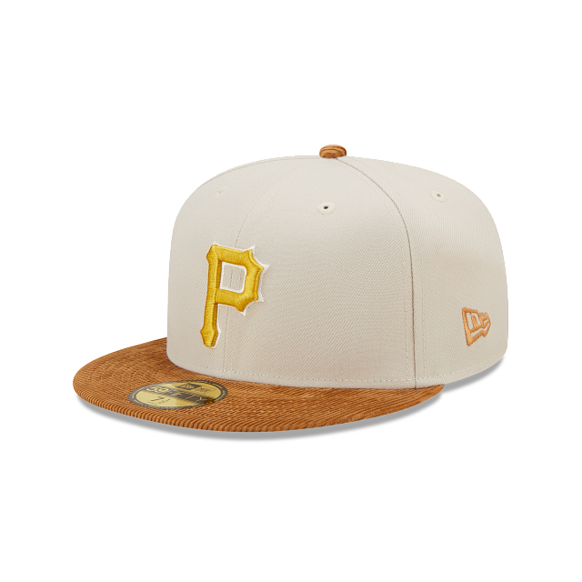 Pittsburgh Pirates New Era 2023 City Connect 59FIFTY Fitted Hat - Gold/Black